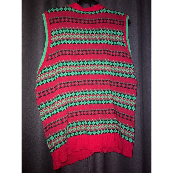 Ugly Christmas Sweater Xmas Vest Size XL - Picture 3 of 3